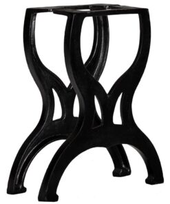 vidaXL Bankpoten 2 st X-frame gietijzer