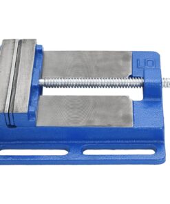 vidaXL Bankschroef voor kolomboormachine 150 mm gietijzer blauw