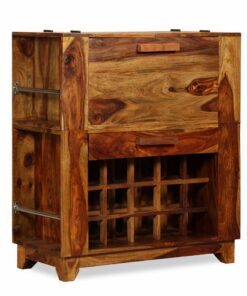 vidaXL Barkast 85x40x95 cm massief acaciahout