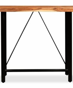vidaXL Bartafel 120x60x107 cm massief acaciahout