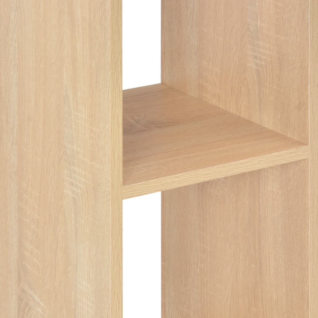 vidaXL Bartafel 60x60x110 cm eikenkleurig - Afbeelding 5