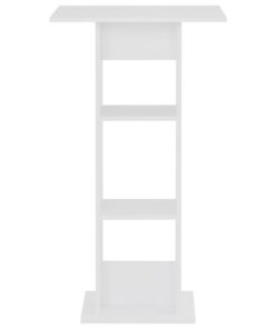 vidaXL Bartafel 60x60x110 cm wit