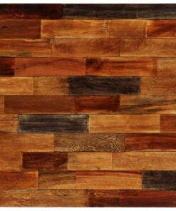 vidaXL Bartafel 70x70x106 cm massief gerecycled hout