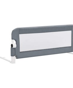vidaXL Bedhekje peuter 102x42 cm polyester grijs