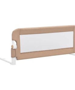 vidaXL Bedhekje peuter 102x42 cm polyester taupe