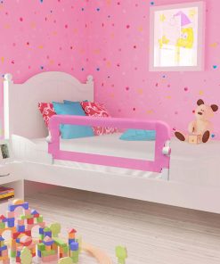 vidaXL Bedhekje peuter 120x42 cm polyester roze