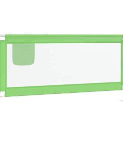 vidaXL Bedhekje peuter 180x25 cm stof groen