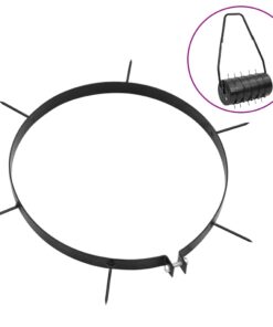 vidaXL Beluchtingsklemmen 5 st met spikes Ø 30 cm ijzer
