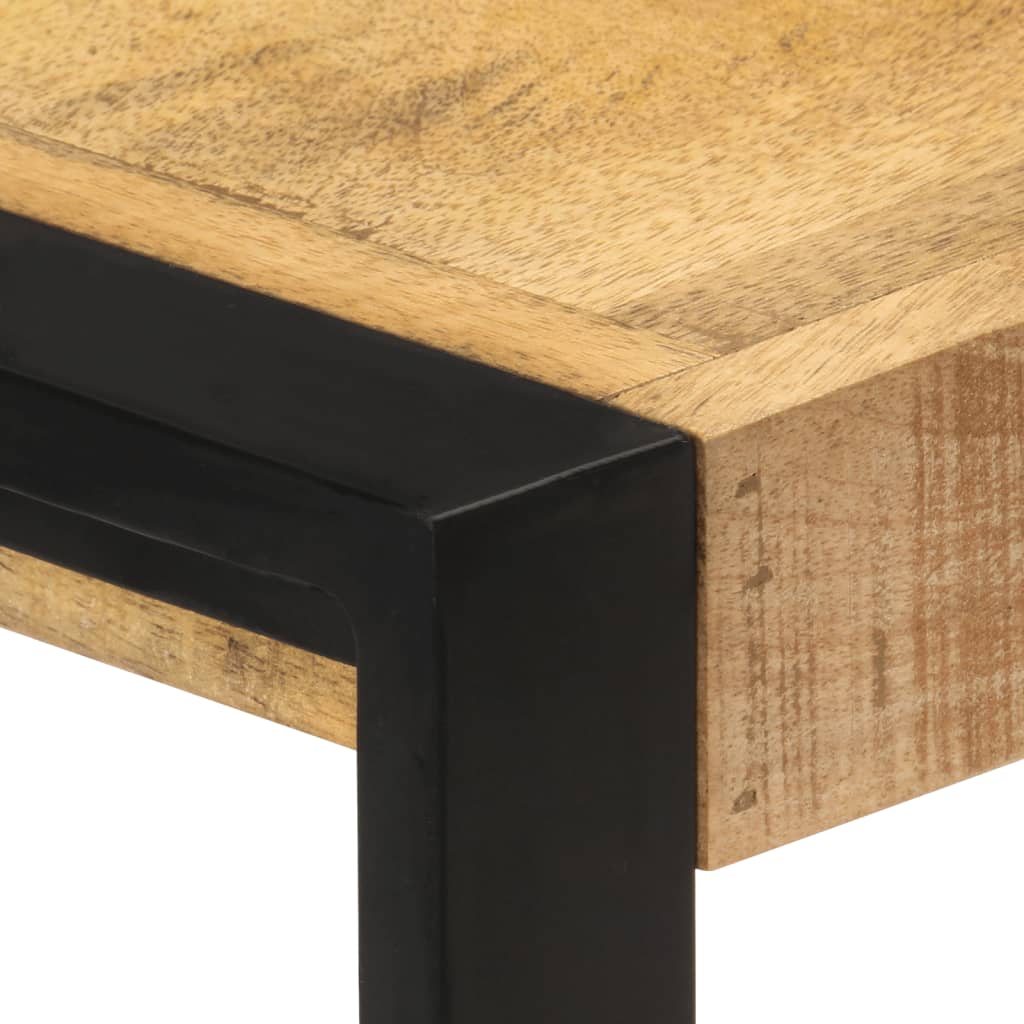 vidaXL Bijzetkast 120x30x75 cm massief mangohout - Afbeelding 5