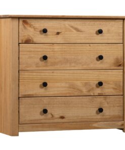 vidaXL Bijzetkast Panama Range 80x40x73 cm grenenhout
