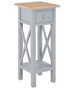 vidaXL Bijzettafel 27x27x65