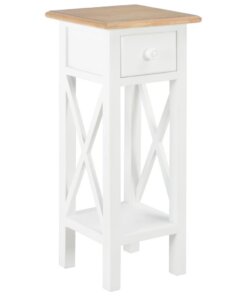 vidaXL Bijzettafel 27x27x65