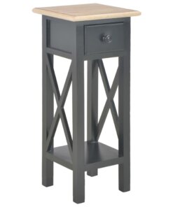 vidaXL Bijzettafel 27x27x65