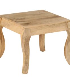vidaXL Bijzettafel 45x45x40 cm massief mangohout