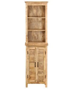 vidaXL Boekenkast 50x30x180 cm massief mangohout