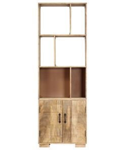 vidaXL Boekenkast 60x35x180 cm massief mangohout
