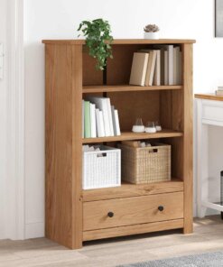 vidaXL Boekenkast Panama Range 80x35x110 cm massief grenenhout