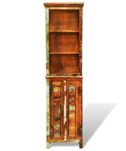 vidaXL Boekenkast vintage-stijl massief gerecycled hout