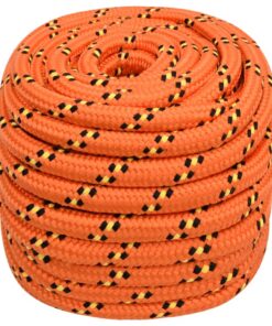vidaXL Boot touw 20 mm 100 m polypropyleen oranje