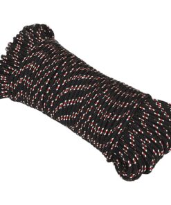 vidaXL Boot touw 3 mm 500 m polypropyleen zwart