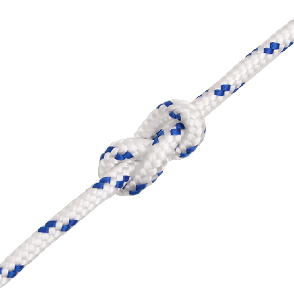 vidaXL Boot touw 4 mm 250 m polypropyleen wit - Image 5
