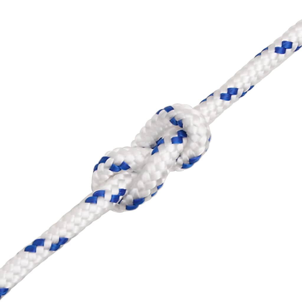 vidaXL Boot touw 8 mm 250 m polypropyleen wit - Afbeelding 5