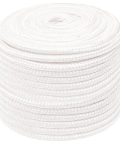 vidaXL Boottouw 14 mm 25 m polypropyleen volwit