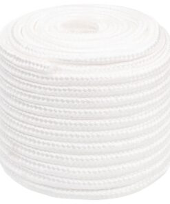 vidaXL Boottouw 16 mm 50 m polypropyleen volwit
