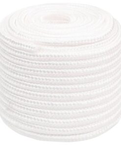 vidaXL Boottouw 18 mm 50 m polypropyleen volwit