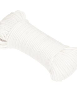 vidaXL Boottouw 3 mm 50 m polypropyleen volwit