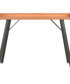 vidaXL Bureau 90x50x79 cm bruin