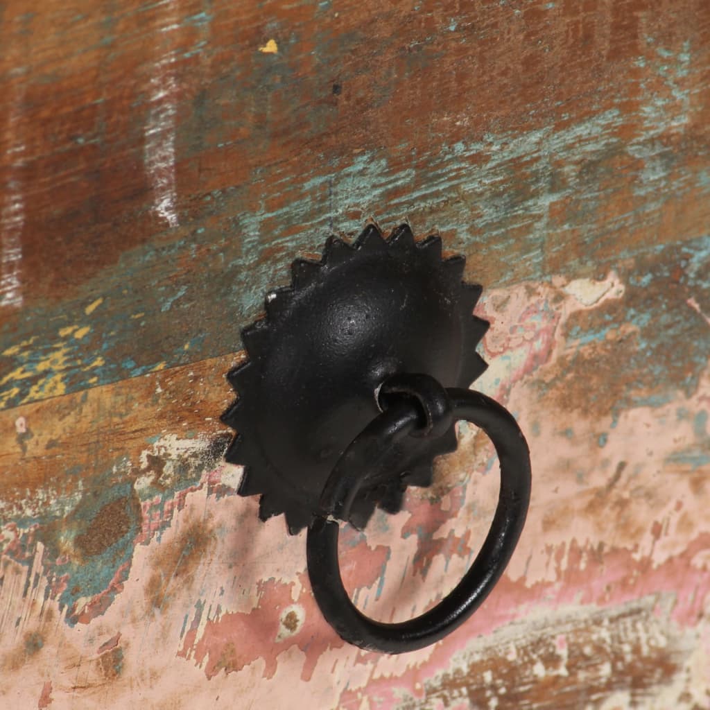 vidaXL Bureau massief gerecycled hout - Afbeelding 7