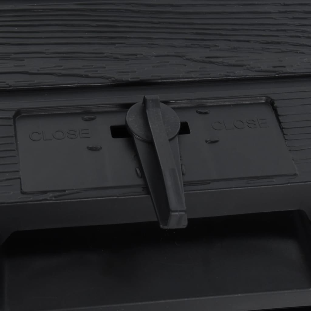 vidaXL Compostbak 280 L polypropeen zwart - Image 7