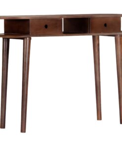 vidaXL Consoletafel 110x35x76 cm Massief Acaciahout
