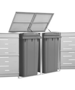 vidaXL Containerberging dubbel 138x77