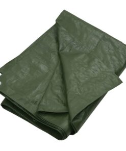 vidaXL Dekzeil 180 g/m² 6x8 m HDPE groen