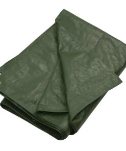 vidaXL Dekzeil 180 g/m² 8x8 m HDPE groen