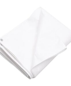 vidaXL Dekzeil 260 g/m² 6x6 m HDPE wit