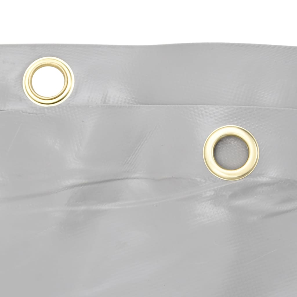 vidaXL Dekzeil 650 g/m² 1,5x2 m grijs - Image 5