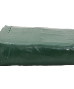 vidaXL Dekzeil 650 g/m² 3x3 m groen
