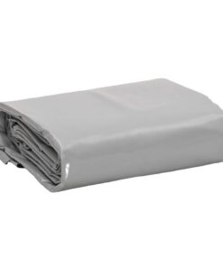 vidaXL Dekzeil 650 g/m² 3x4 m grijs
