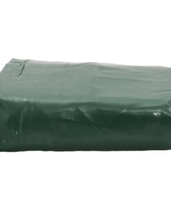 vidaXL Dekzeil 650 g/m² 4x7 m groen