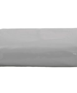 vidaXL Dekzeil 650 g/m² 5x5 m grijs