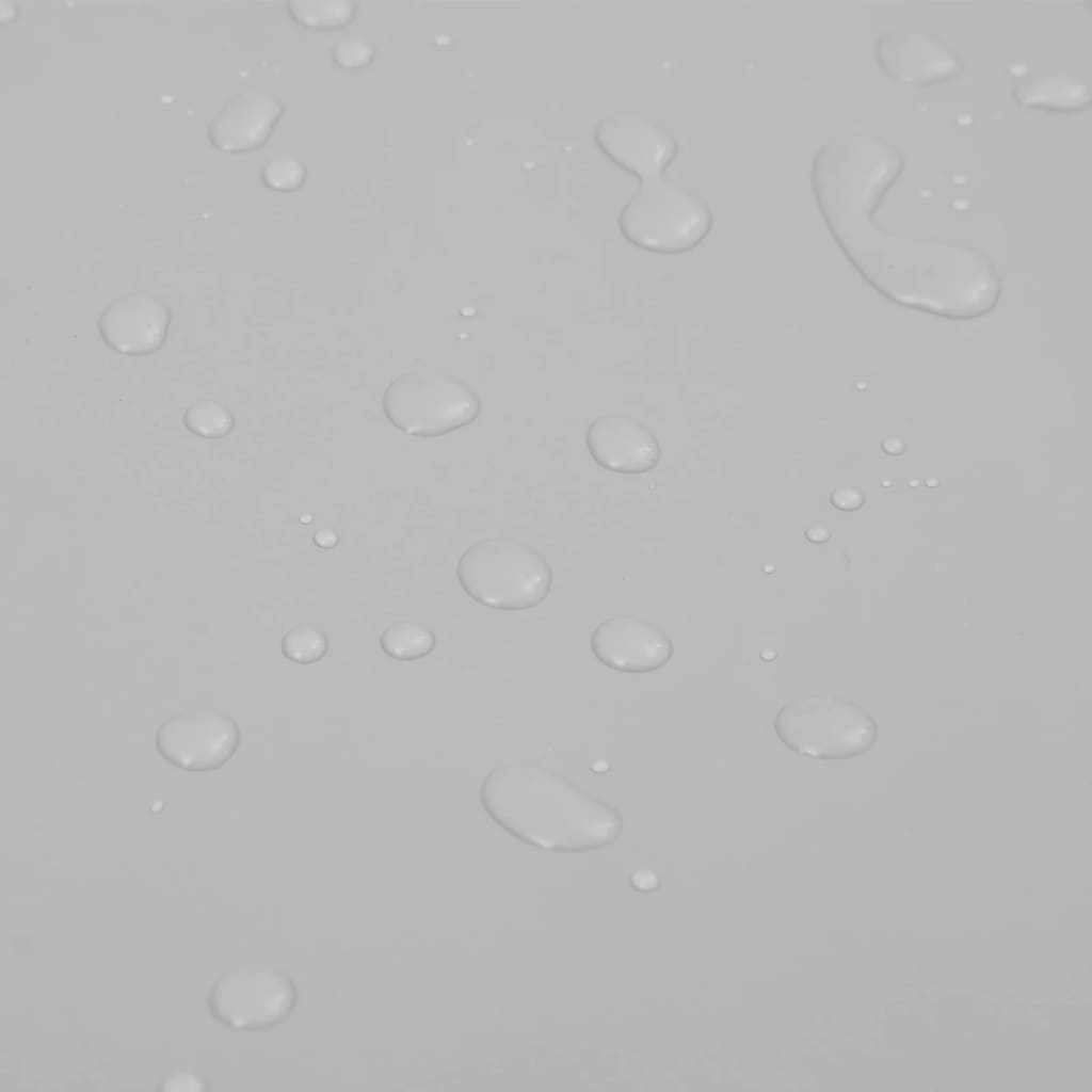 vidaXL Dekzeil 650 g/m² 5x5 m grijs - Image 6