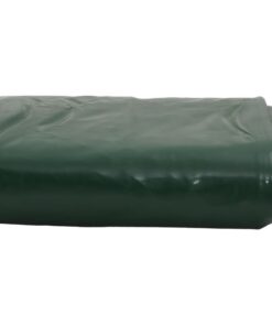 vidaXL Dekzeil 650 g/m² 5x6 m groen