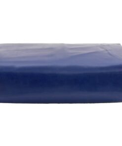 vidaXL Dekzeil 650 g/m² 5x7 m blauw
