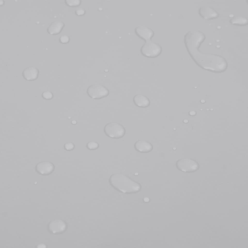 vidaXL Dekzeil 650 g/m² 5x7 m grijs - Image 7