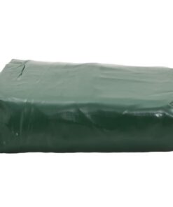 vidaXL Dekzeil 650 g/m² 6x8 m groen
