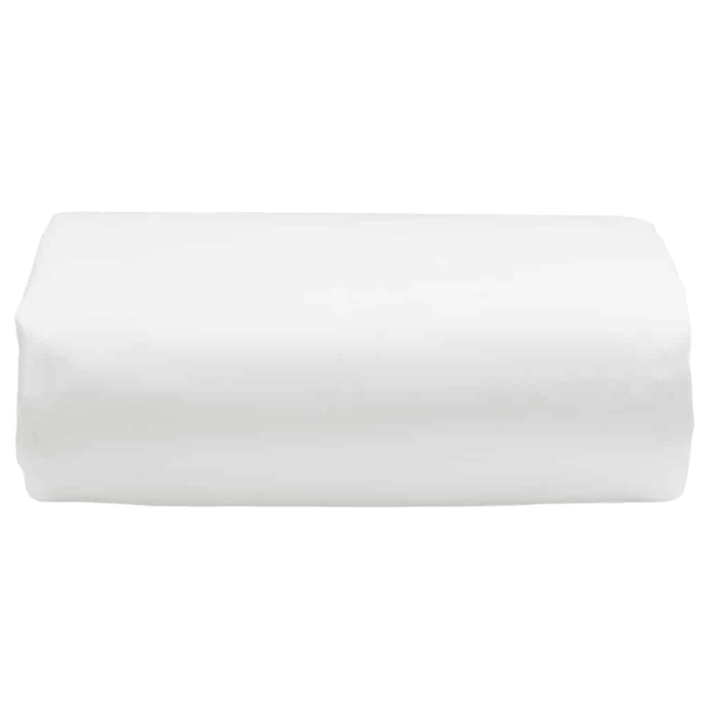 vidaXL Dekzeil 650 g/m² 6x8 m wit