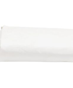 vidaXL Dekzeil 650 g/m² Ø 3 m wit
